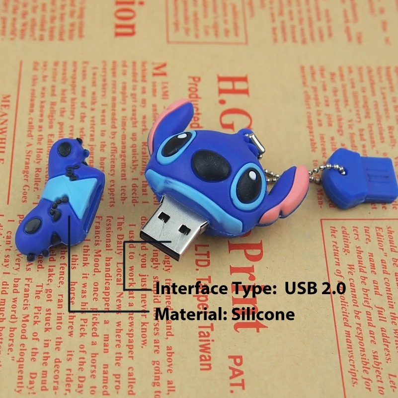Милый Usb флеш накопитель мини Флешка 32 Гб USB 2 0 карта памяти 64 ГБ 128 Мб на день