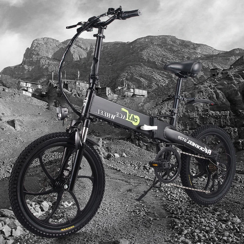 

MTB Spoke 6 Style Aluminum Folding Electric Bike Cheap Price