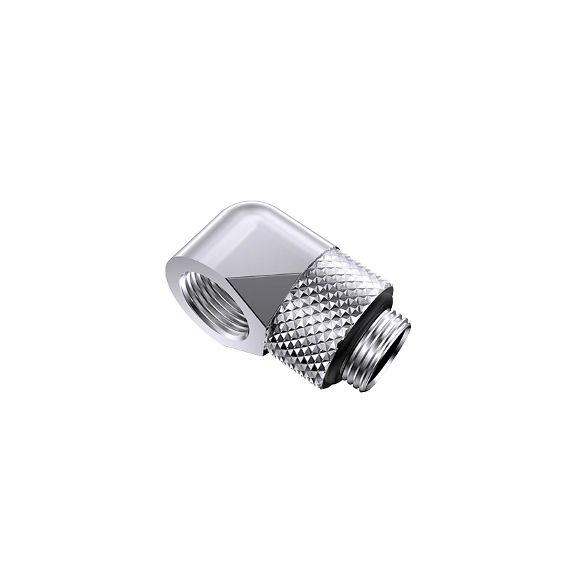 Bykski B-RD90-XG1/4'' 90 Degree Rotary Hard Tube FittingsFemale-Male PC Water Cooling Connector Adapter Multi Colors