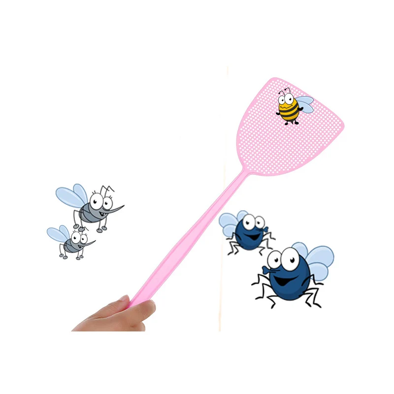 

LHX Plastic Fly Mosquito Swatter Bat Insect Wasp Pat Slap Tool Home Anti-mosquito Shoot Fly Pest Flytrap Catcher HP1306 aa