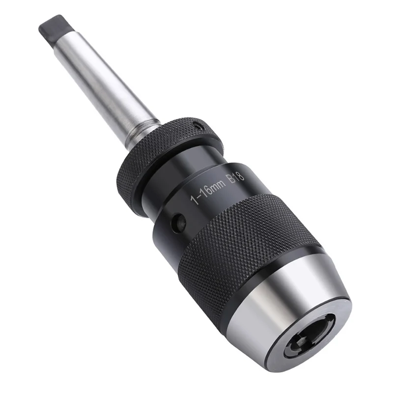 

1*Drill Chuck 1*Arbor B18 1-16mm Keyless Drill Chuck + MT2-B16 Arbor Thread for Lathe Drilling MK2 Set practical