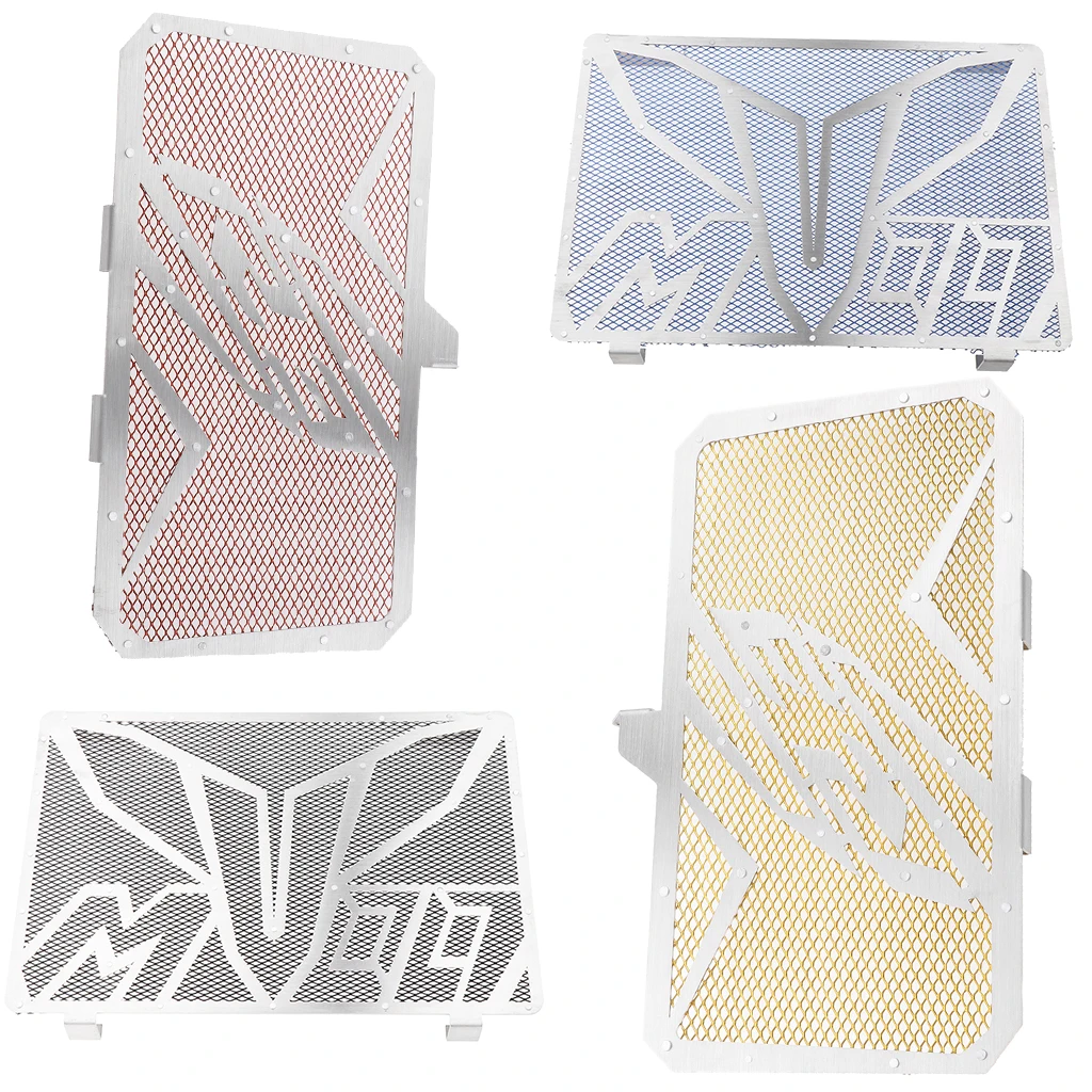 Motorcycle Radiator Grille Guard Protector Stainless Steel Protective Cover for Yamaha MT-09 FZ-09 2016 Universal For Honda 