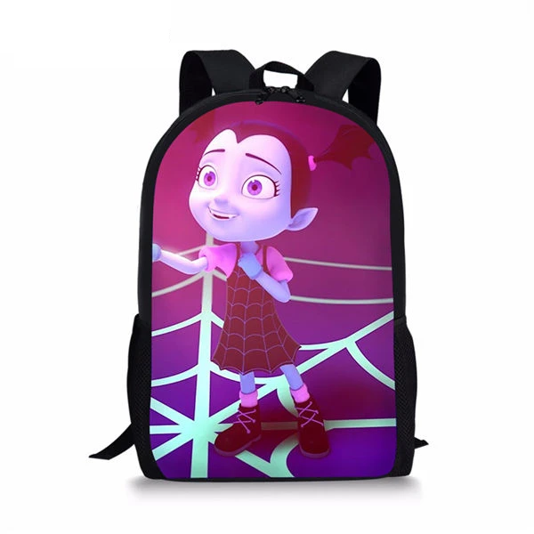HaoYun/детский школьный рюкзак с принтом Vampirina, детский рюкзак с рисунком из мультфильма, школьные сумки-книжки для маленьких мальчиков и девочек - Цвет: CDWX926C