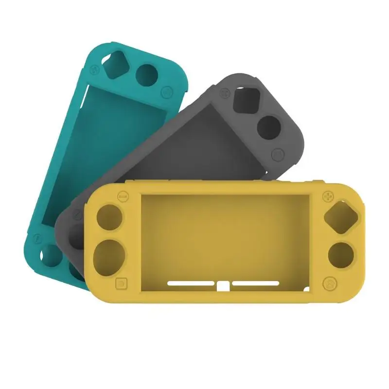 Силиконовый защитный чехол, защитный чехол, пригодный для Nintendo Switch Lite, консоль, левый и правый пылезащитный противоударный игровой