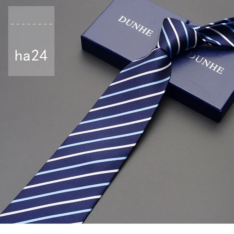 Высокое качество 2019 новые модные галстуки для мужчин бизнес 9 см Полосатый шелковый галстук рабочие свадебные галстуки для мужчин