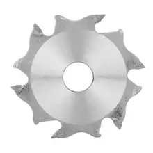 100mm Cortador multifuncional de hoja de carburo para carpinterÃa, sierra de corte para ranuradora