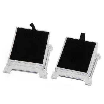 

Velvet Pendant Necklace Chain Jewelry Display Stand Holder Organizer Show Rack X7JB