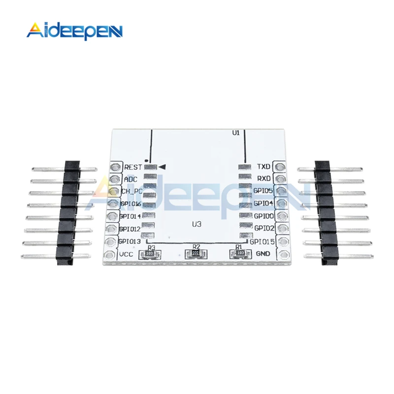 ESP8266 серийный Беспроводной WI-FI модуль Соединительная плата относится к ESP-07 ESP-08 ESP-12 ESP-12F ESP-12E для Arduino