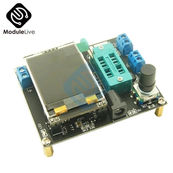 

LCD GM328A Transistor Tester Diode Capacitance ESR Voltage Frequency Meter Square Wave Signal Generator English Russian Version