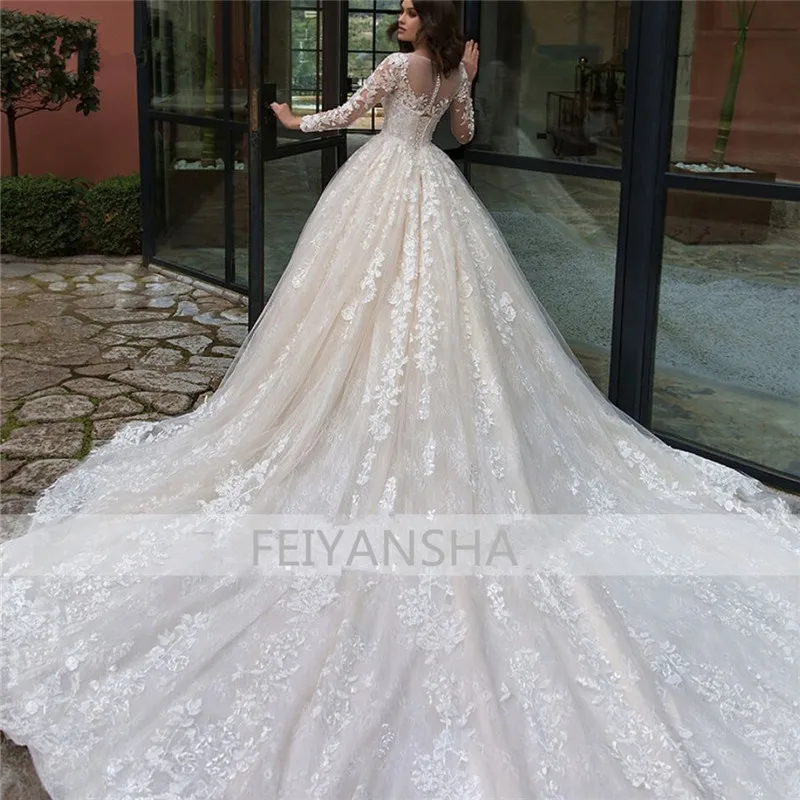 Свадебное платье на бретельках Vestidos de novia кружевное свадебное платье с аппликацией элегантные свадебные платья без спинки