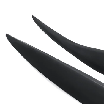 

1 Pair Front Headlight Eyebrows Eyelids Cover Sticker for Ford Fiesta MK7.5 2012-2017 B99