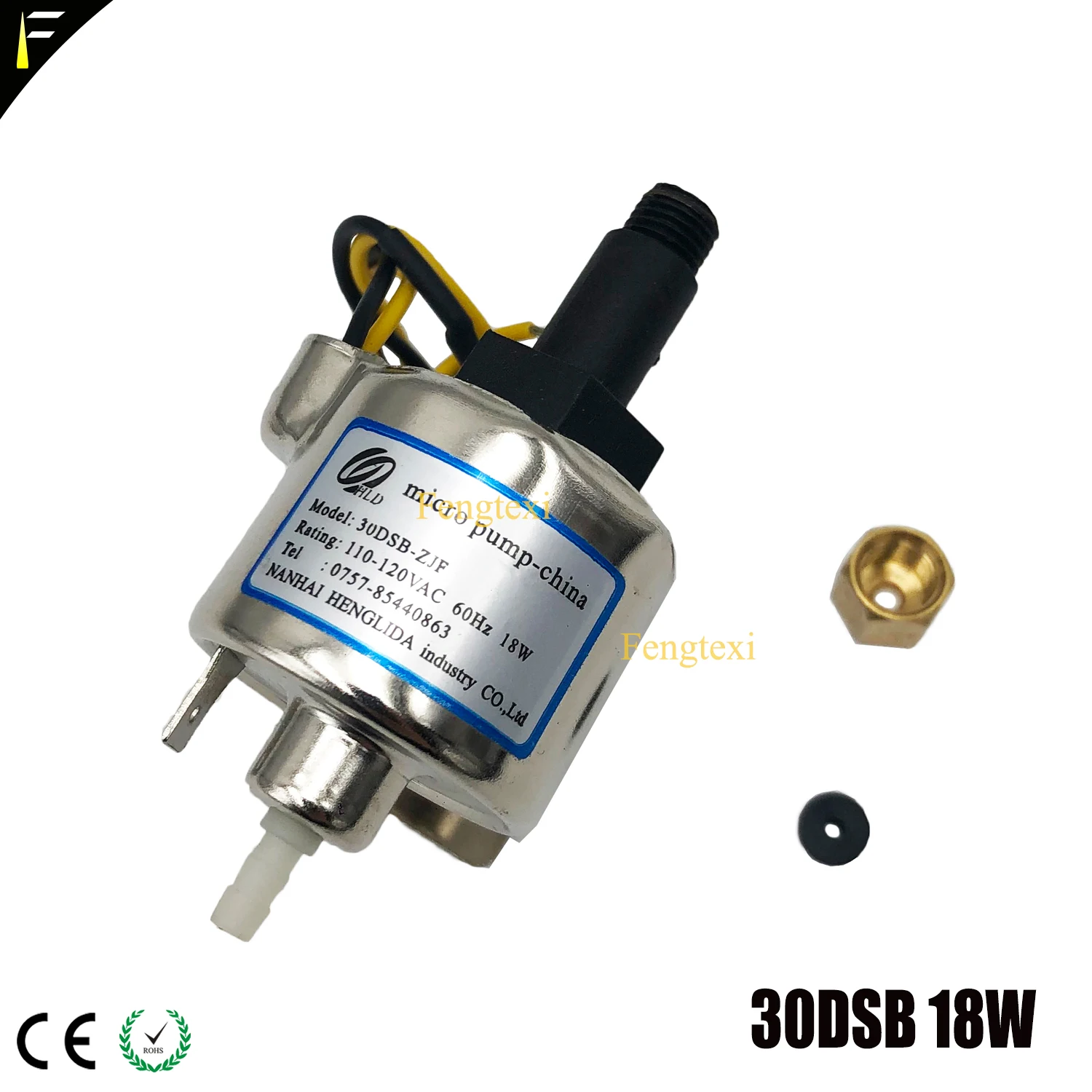 

Micro Pump China 30DSB-ZJF 18w 30DCB 18w 110v/220v Mini Water Oil Pump DIY Powerful Liquid Pump for Fog Smoke Sprayer Machine