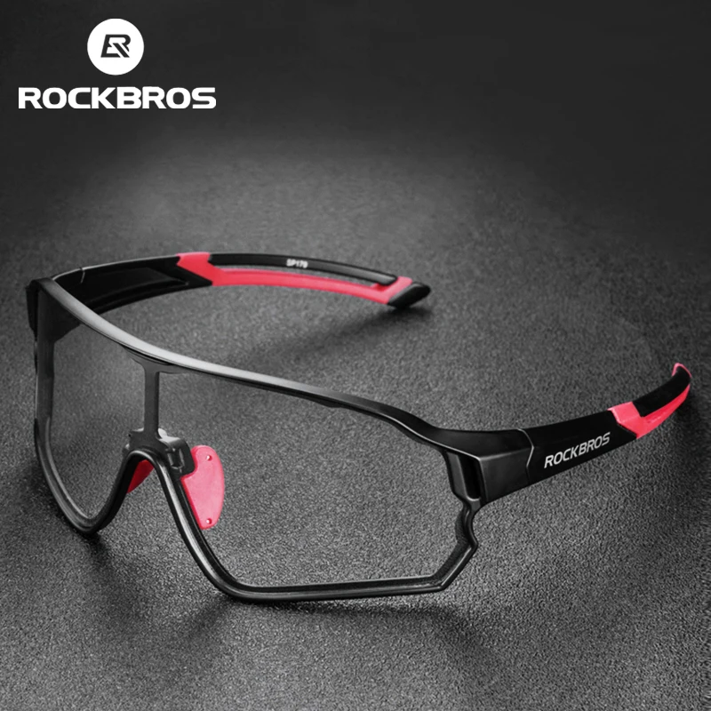 Bike Glasses Bicycle Lightweight Hiking Rockbros Photochromic Anti-Glare Women UV400