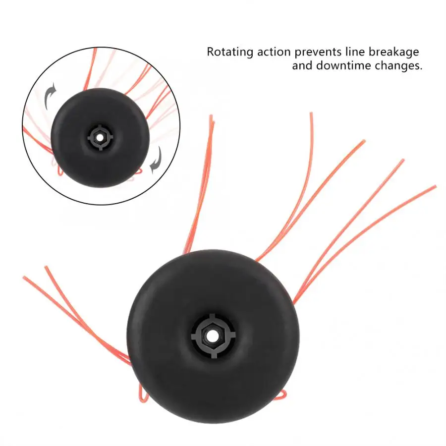 2 шт. Универсальный стриммер линия триммер головка измельчитель для травы для газонокосилки Универсальный триммер головка