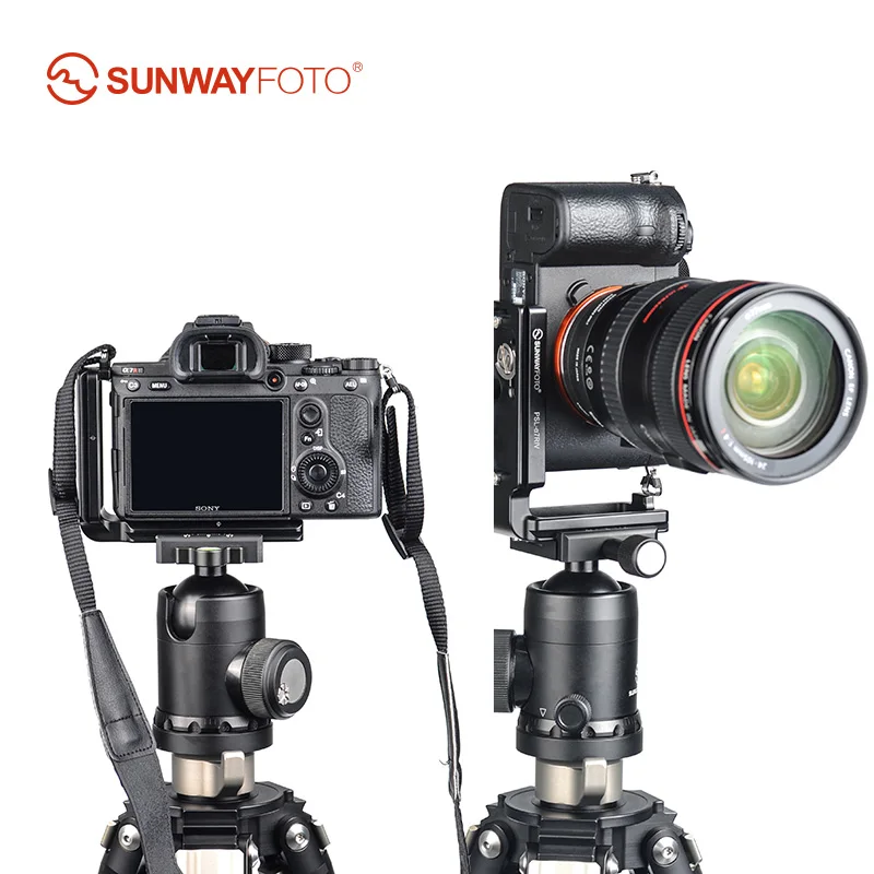 SUNWAYFOTO PSL-A7RIV камера БЫСТРОРАЗЪЕМНАЯ пластина для SONY A7RIV A7R4 L Пластина L форма кронштейн опорная плита
