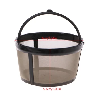 

Small Size Replacement Coffee Filter Reusable Refillable Basket Cup Brewer Tool