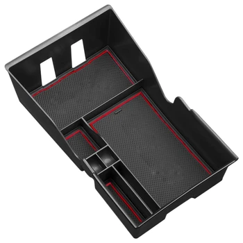 

Center Console Storage Holder for Tesla Model 3 Storage Armrest Box with Coin Card Sun Glasses Box Area