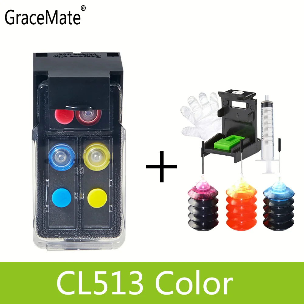 PG512 CL513 Catridge совместимый для Canon pg 512 cl 513 заправка чернильного картриджа Pixma mp230 mp250 MP240 MP270 MP480 IP2700 принтер