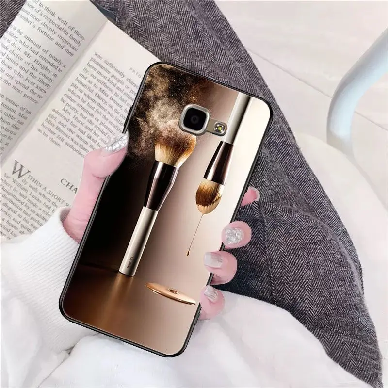 Girl love makeup brush