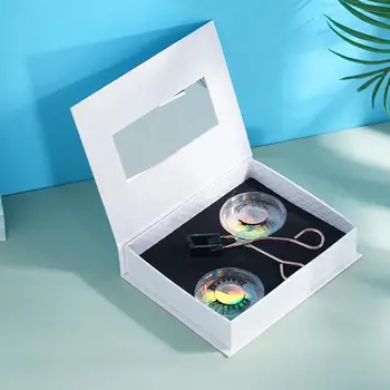 

Quantum Magnetic Glue-free False Eyelash Magnetic Eyelash Curler With 2 Pairs Quantum Soft Magnetic False Eyelashes Set Supplies