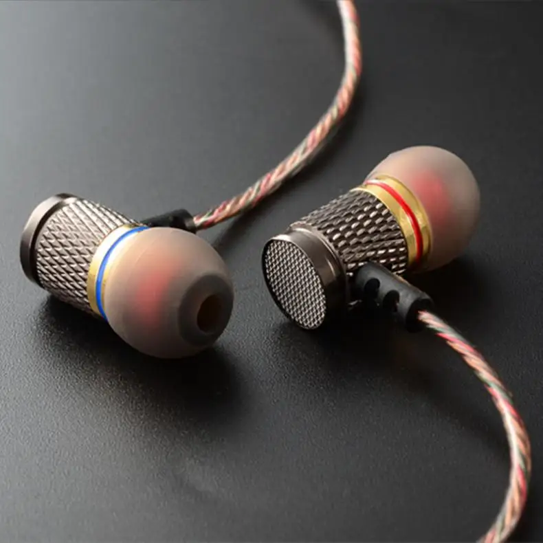 Специальное издание Позолоченные наушники с микрофоном 3,5 мм HD HiFi наушники-вкладыши бас стерео наушники музыка мини гарнитура телефон