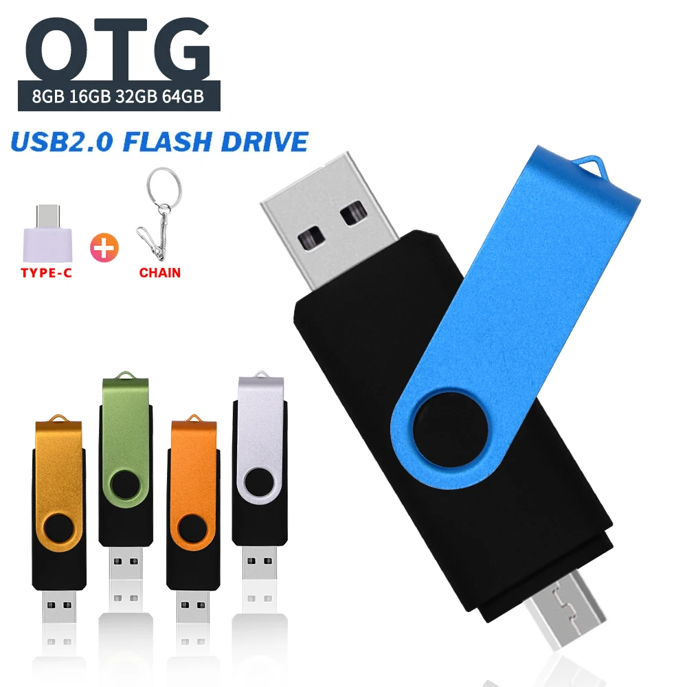 Usb флеш-накопитель 256 ГБ 128 OTG и TYPE C usb s 64 32 16 флешка 3 в 1 u-диск USB-флешка | Компьютеры