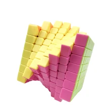 Головоломка кубики развивающие-игрушки скорость-Cubo дети 6x6x6 Обучение быстрая скорость вращения волшебный куб скорость-куб игрушка для детей и взрослых