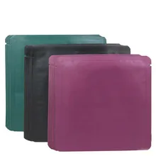 200 шт домашняя матовая Сумочка, цветная алюминиевая фольга, косметическая сумка, упаковочные пакеты для масок, цветов, чая, кофе, пудра, на заказ