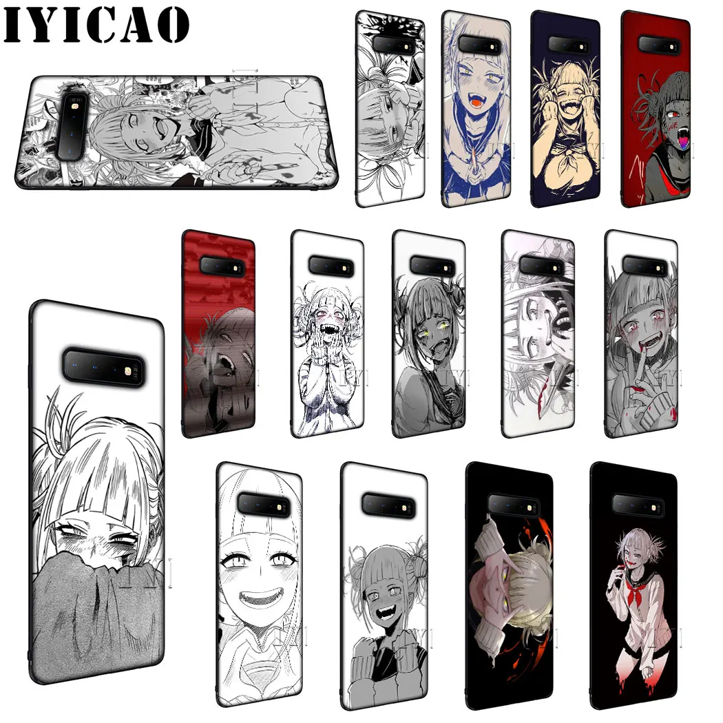Мягкий силиконовый чехол IYICAO Himiko Toga Boku No Hero Academy для телефона samsung A3 A5 A6 Plus A7 A8 A9 J6 |