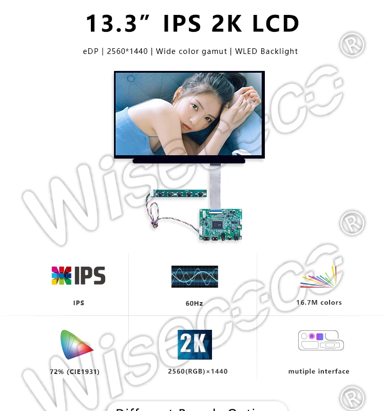 Módulo de Tela de Toque Capacitivo, Display