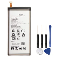 Original Replacement Phone Battery BL-T37 For LG V40 ThinQ Q710 Q8 2018 Version Q815L Authenic Rechargeable Battery 3300mAh