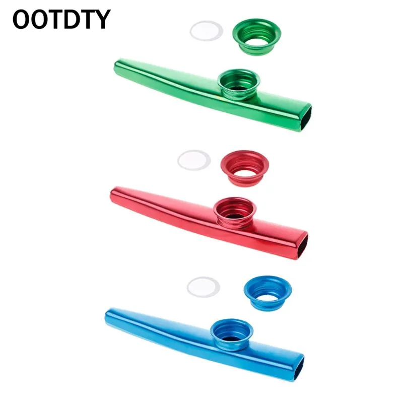 OOTDTY Metal Kazoo Mouth Flute Kid Gift Party Musical Instrument