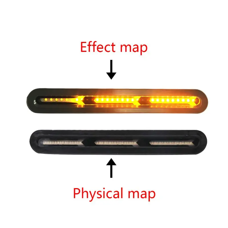 2x60 светодиодный автомобиль DRL светильник Бар Тормоза течёт сигнал поворота Стоп Хвост полосы лампы Грузовик G6KC