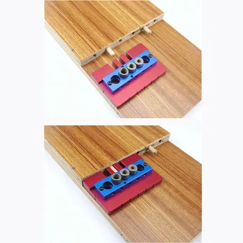 

Woodworking Hole Puncher Tool 5pcs Dowelling Positioner Drilling Jig Saw