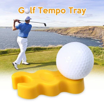 

Tool Accessories Practice Putting Training Aid Gear Sport Helper Pace Professional Golf Tempo Tray Replacement Universal Control
