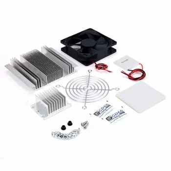 

Exquisite 1pc DC 12V Metal Peltier Semiconductor Cooler DIY Kit For Refrigeration Air Conditioner System