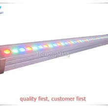 A-5 свет+ 1 дорожный корпус Китай водонепроницаемая модель ip 65 36x3 Вт rgb светодиодные прожекторы бар свет 1 м длинная полоса настенная шайба Свет