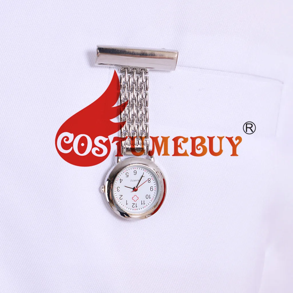 CostumeBuy Темный рыцарь Джокер платье медсестры униформа Хэллоуин белый наряд
