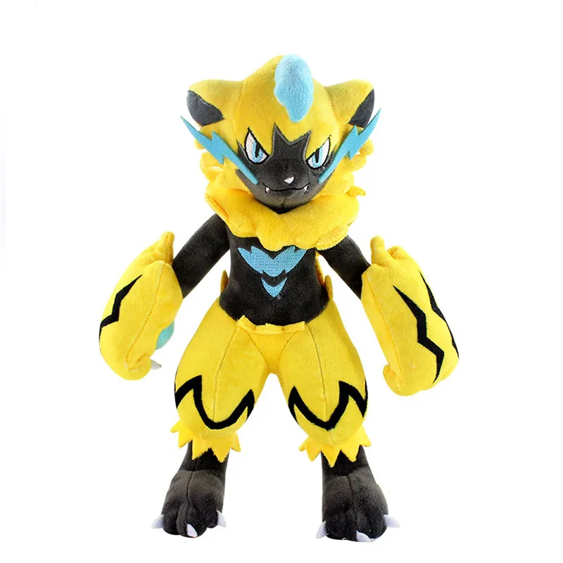 Аниме плюшевая игрушка Tyranitar Haunter стильный принт с животными, мягкие плюшевые куклы для костюмированной вечеринки по японскому аниме куклы для детей, подарки для детей - Цвет: Zeraora