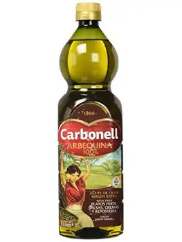 

Aceite de oliva virgen extra carbonell monovarietal arbequina 1l en pet verde