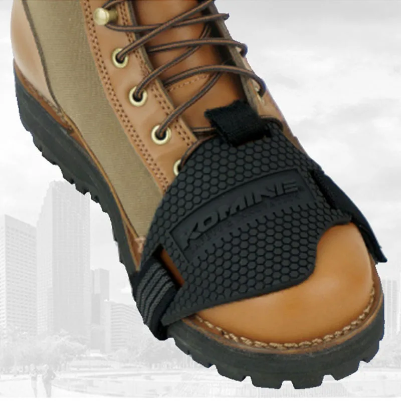 

KOMINE Motorcycle Non-slip Gear Shifter Shoe Boot Botas Scuff Mark Protector Moto Wear-resisting TPU Sock Pad Guard Universal