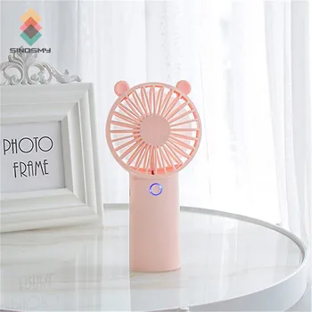 

Hand Cute Plastic Desk Cooling Portable Adjustable Usb Rechargeable Mini Fan