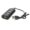 New 4 Port Splitter USB 2.0 High Speed Black Mini Hub Socket Adapter for Laptop PC ► Photo 2/6