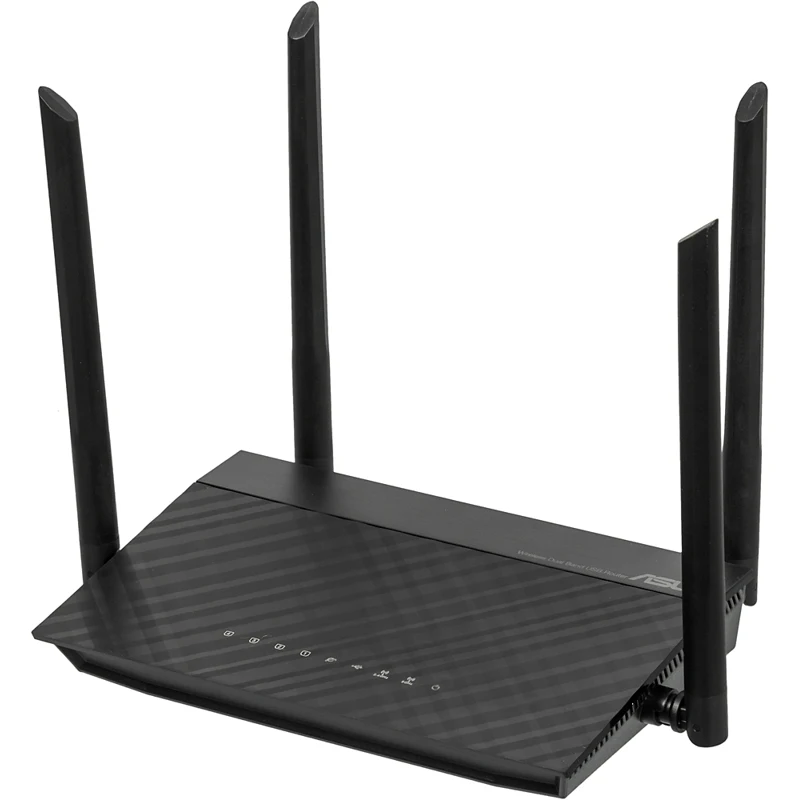 Беспроводной роутер ASUS RT-AC1200, черный