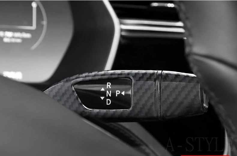 Для TESLA MODELX модель X- рычаг переключения передач из углеродного волокна декоративная крышка украшение интерьера авто аксессуары
