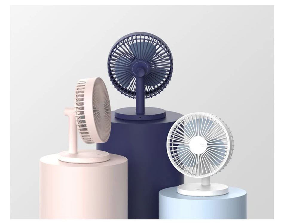 Xiaomi 3Life 202 Desktop Mute Fan USB Charging 2000mAh Battery Capacity description image 12