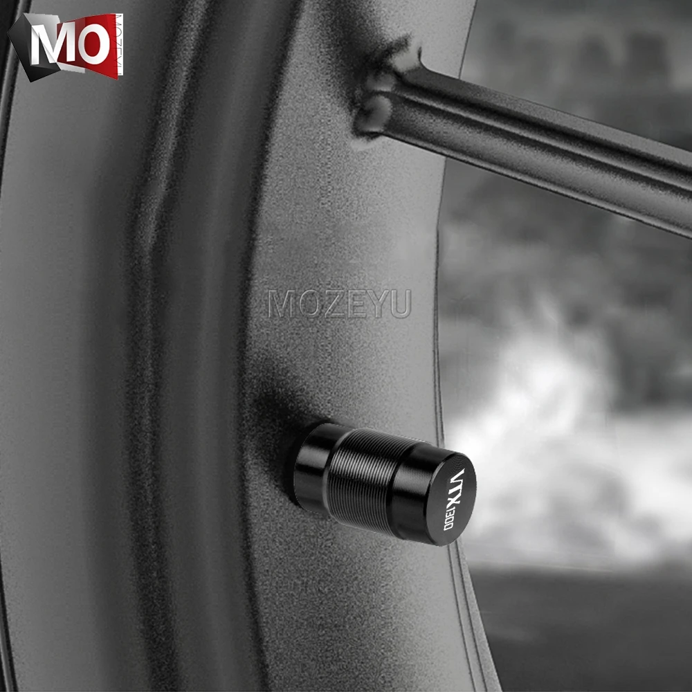 Колпачки на стержни воздушного порта клапана шины мотоцикла CNC для Honda VTX1300 C Retro