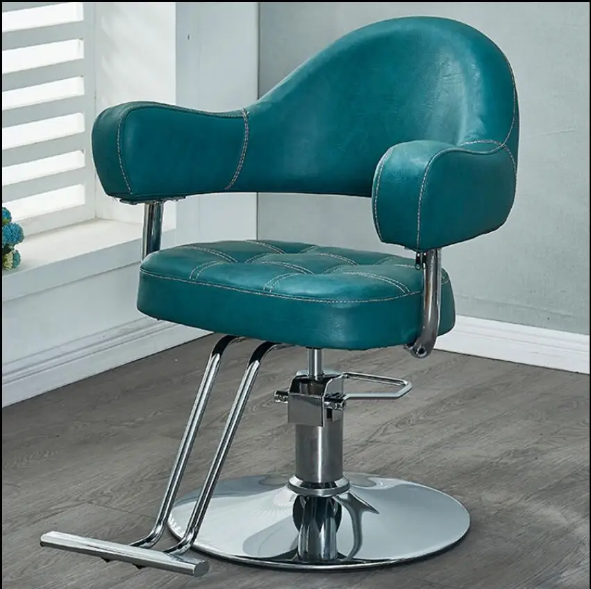 Barber's chair hair salon special lifting down net red haircut chair  hairdressing chair - AliExpress