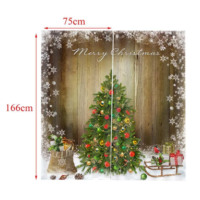 Kaufen Neue Jahr Weihnachten Dekorationen Santa Klausel Schneemann Weihnachten Druck Vorhänge Fenster Für Wohnzimmer Schlafzimmer Shop Vorhang