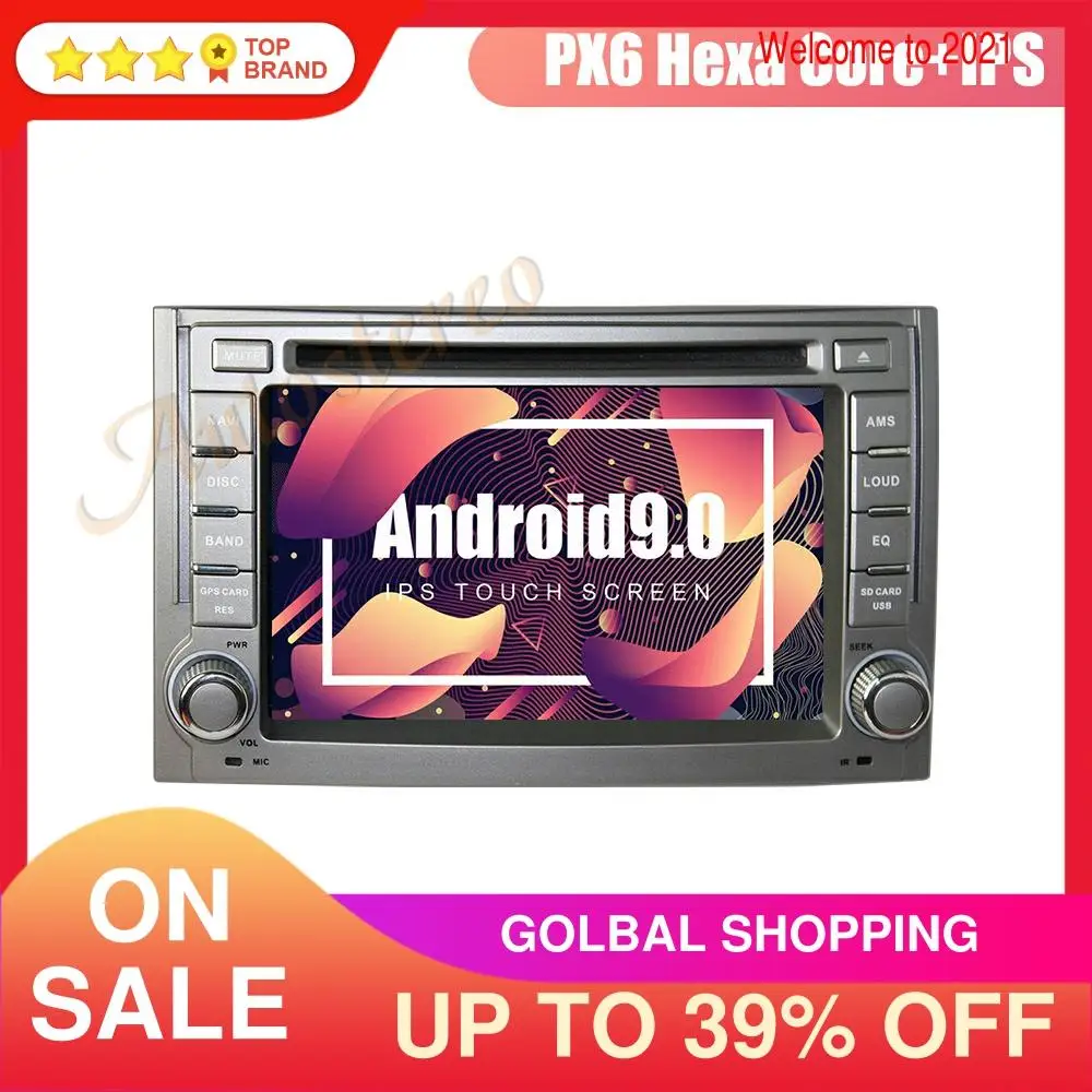 Автомобильный мультимедийный плеер на Android 9 0 с GPS-навигацией для Hyundai H1 2008-2015